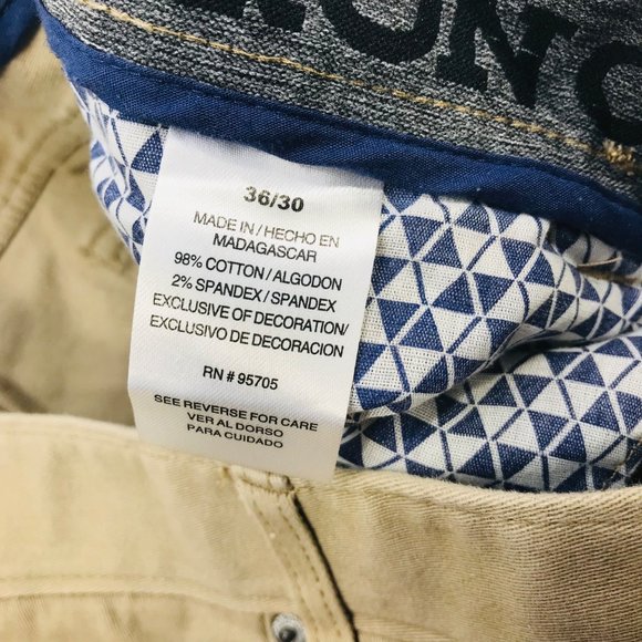 Iron Company Men's Size 36x30 Khaki Work Pants Very Good Preowned Condition - Picture 4 of 10